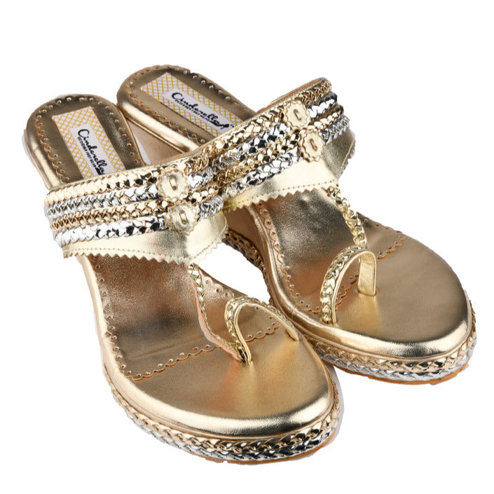 Braid Kolhapuri GOLD
