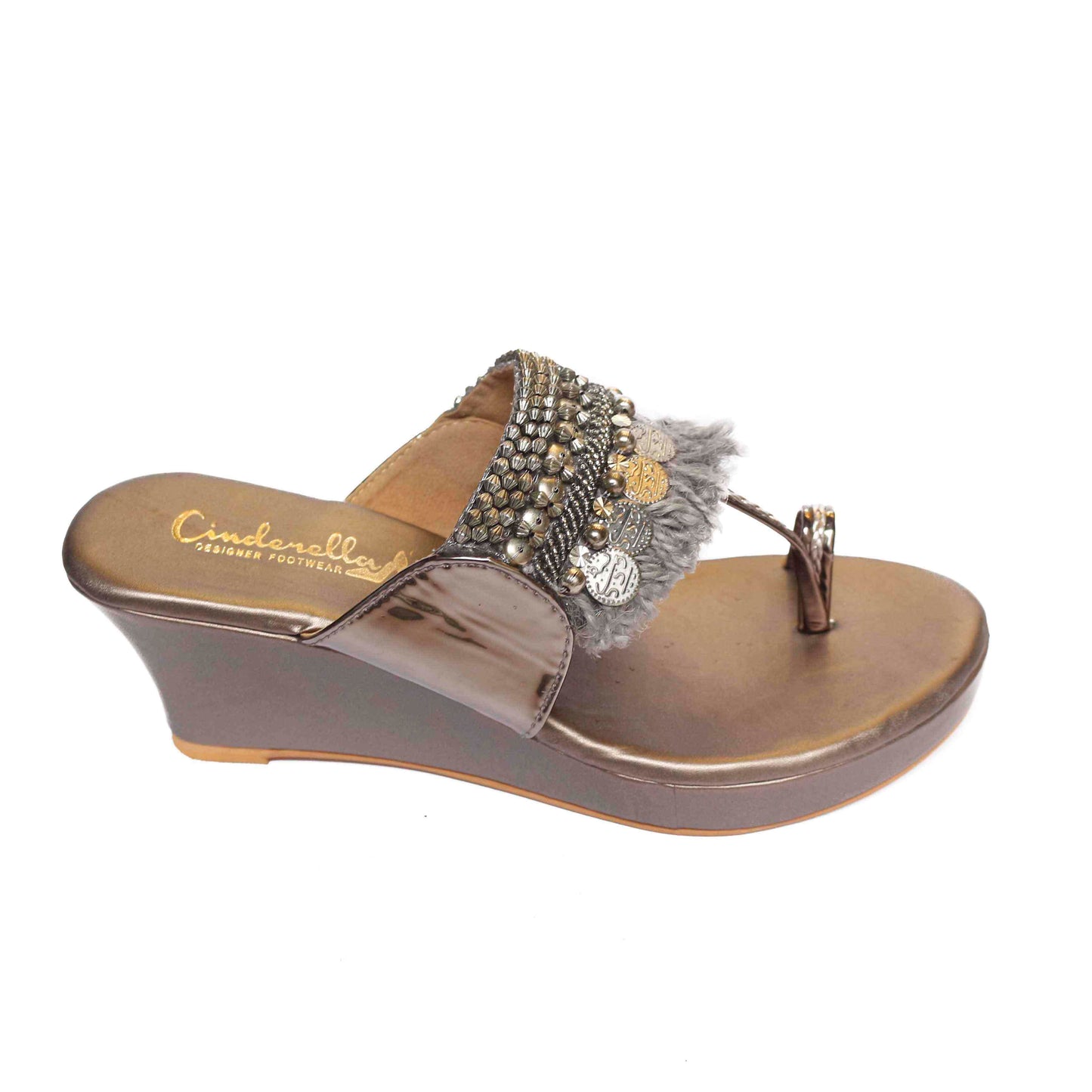 Banjara kolhapuri GunMetal 3"