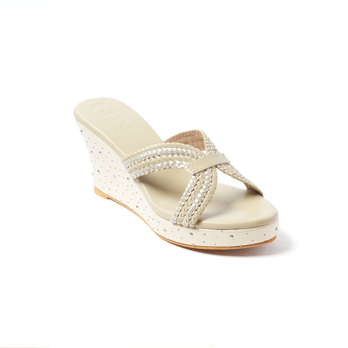 BRAID IVORY DIAMONTE 3"