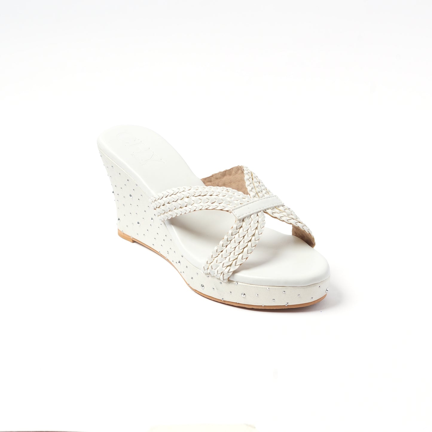 BRAID WHITE DIAMONTE 3"
