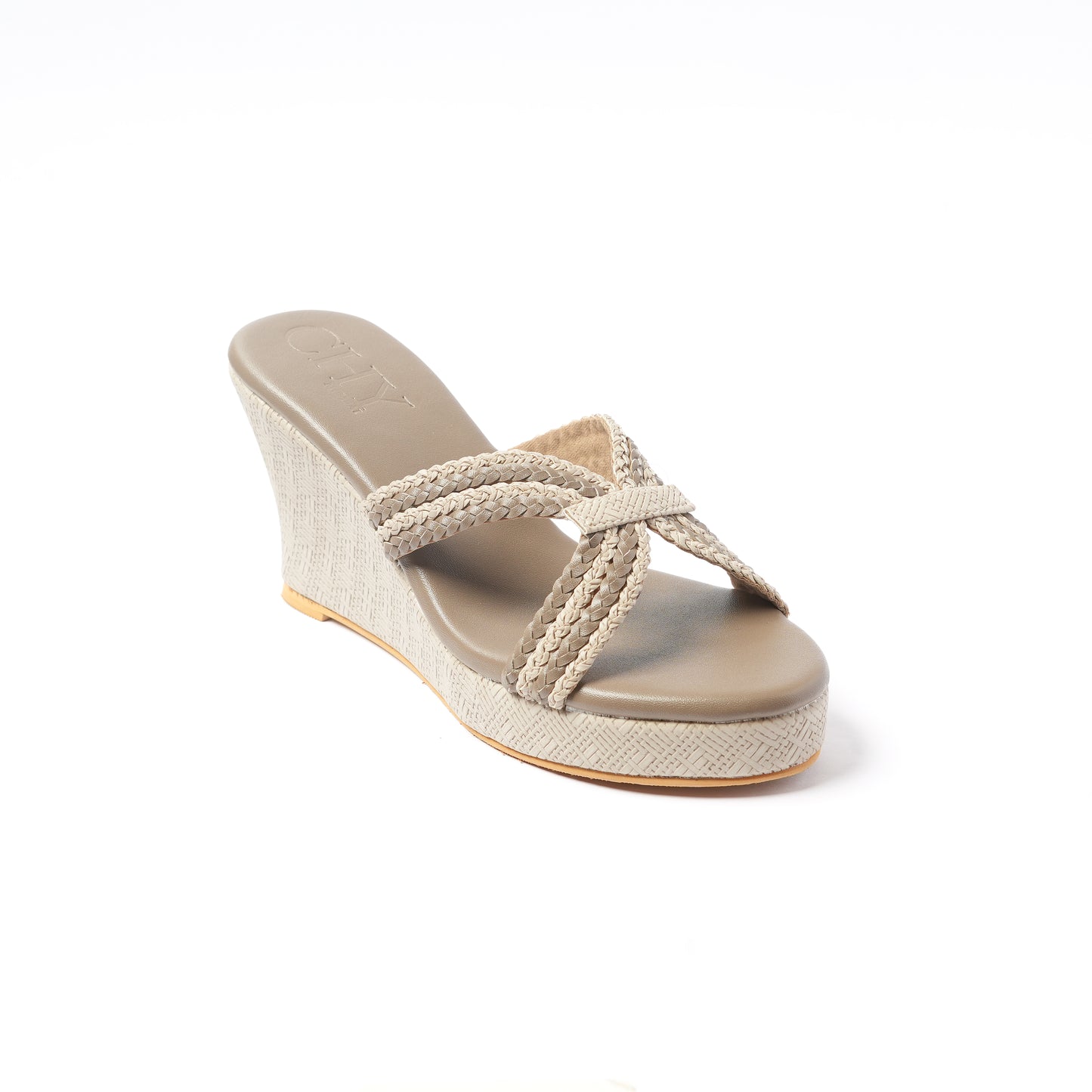BRAID BEIGE AND CREAM 3"