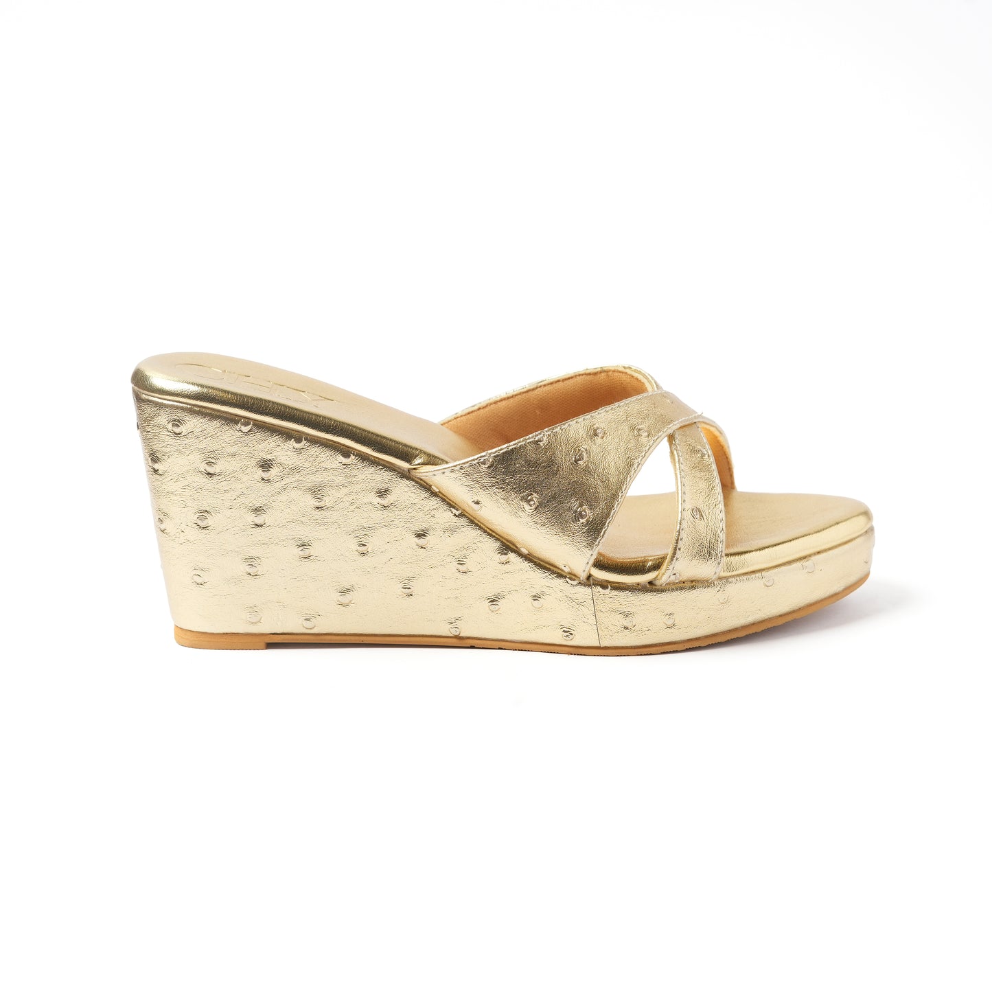 DESIRE GOLD OSTRICH 3"