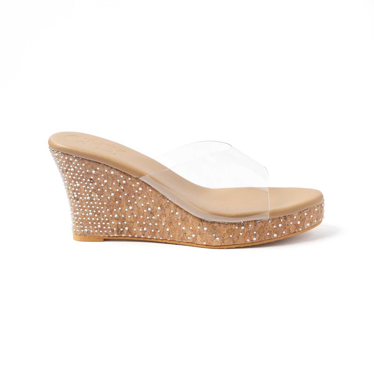 SHEER DIAMONTE CORK 3"