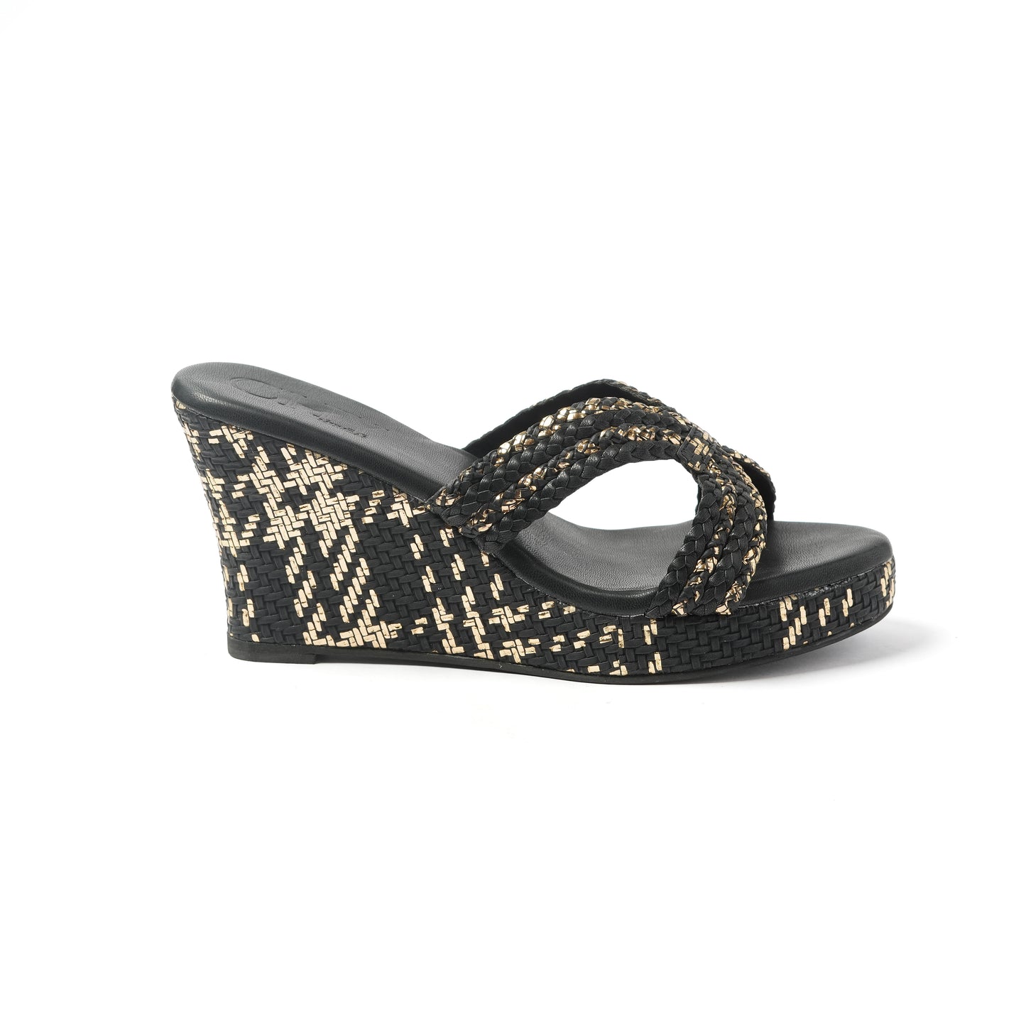BRAID BLACK AND GOLD 3"