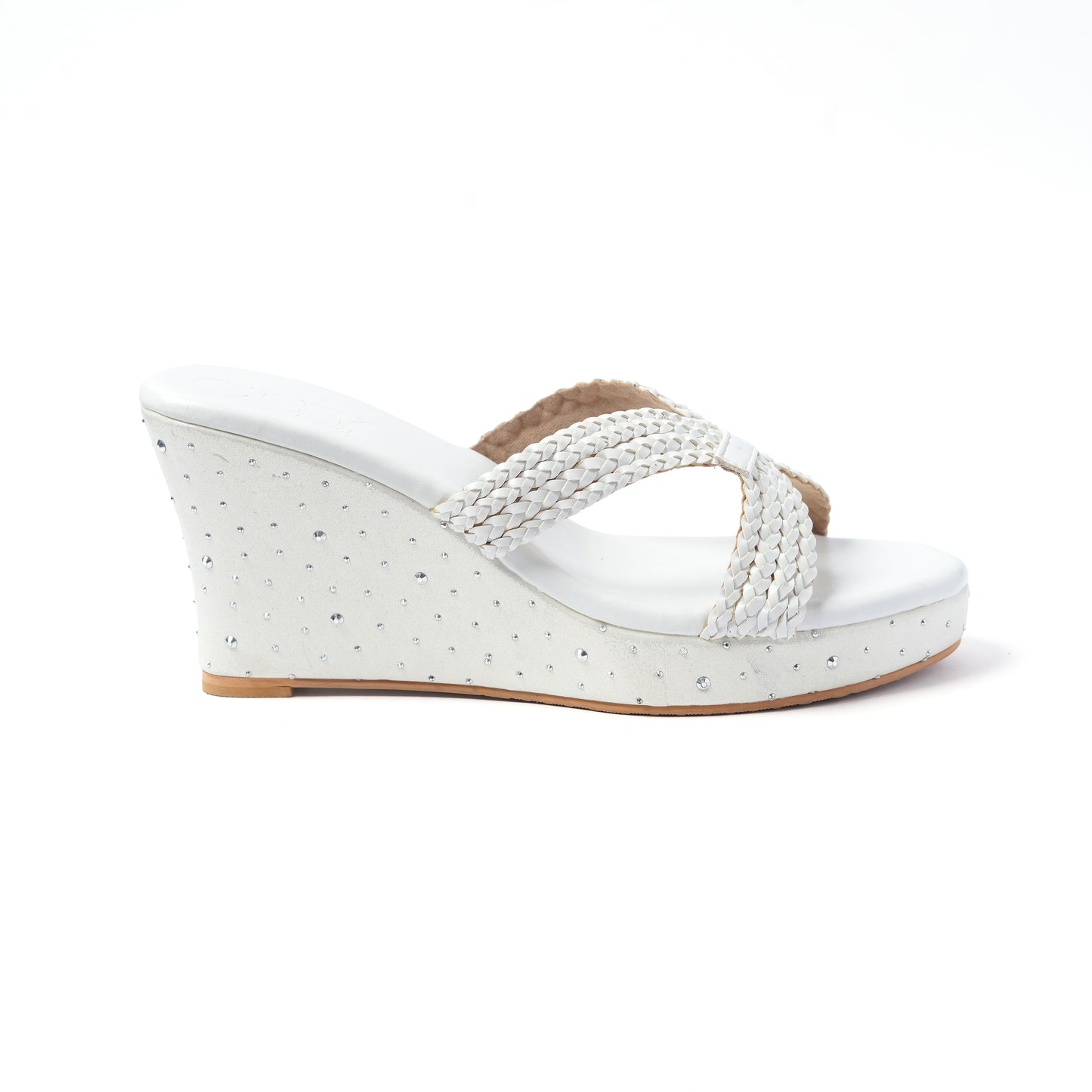 BRAID WHITE DIAMONTE 3"