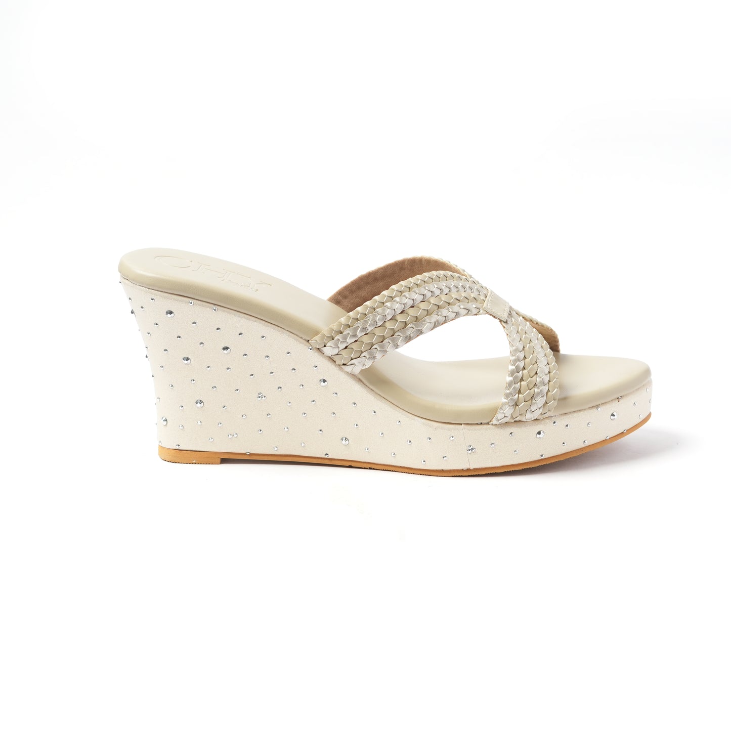BRAID IVORY DIAMONTE 3"