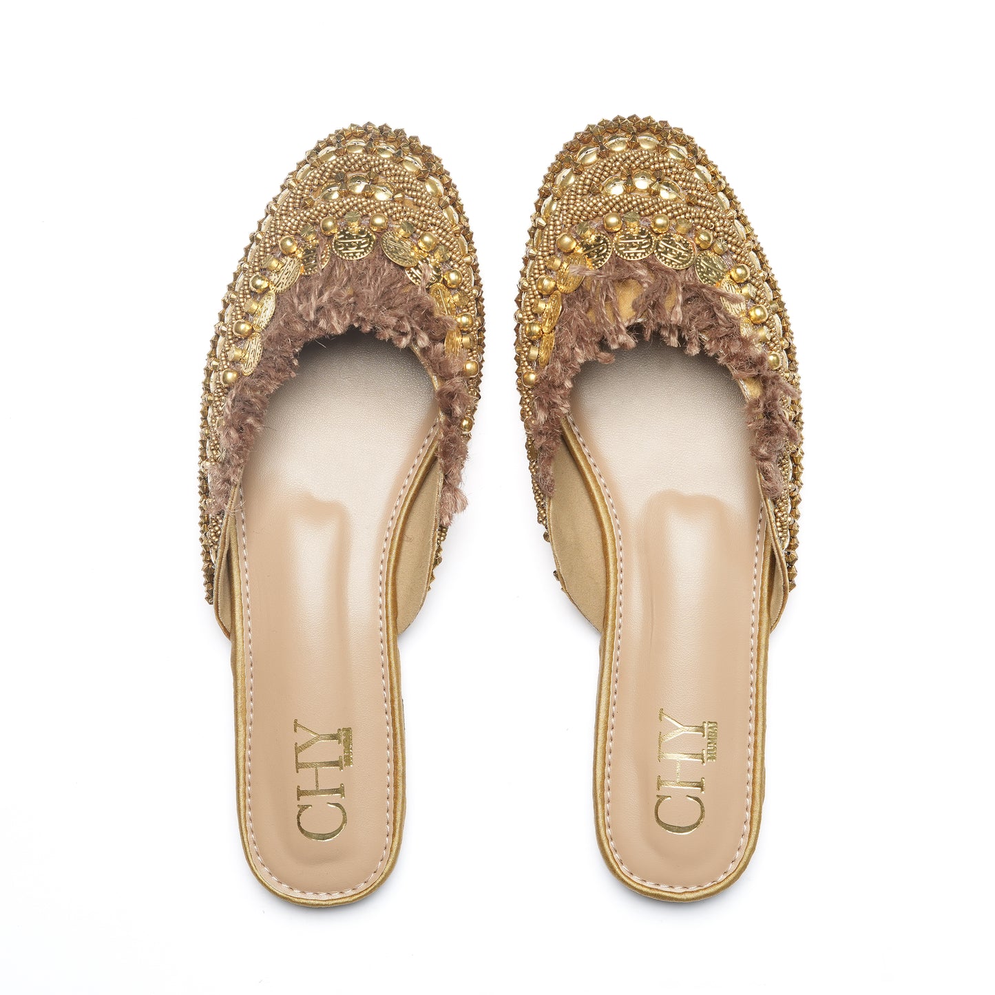 BEIGE BANJARA WITH GOLD COIN