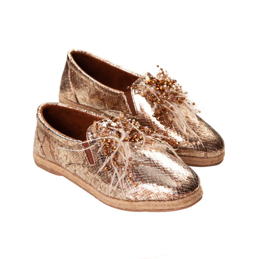 LYLA GOLD SHOES