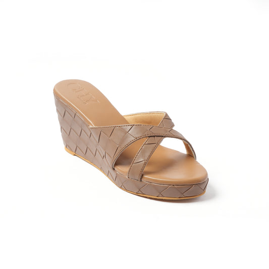 DESIRE WOVEN BEIGE 3"