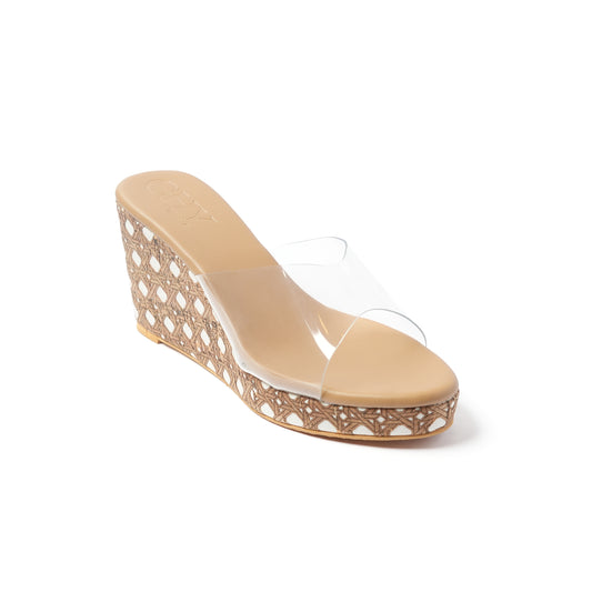 SHEER  WHITE CORK 3"