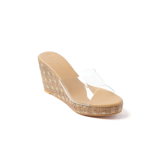 SHEER  BEIGE CORK 3"